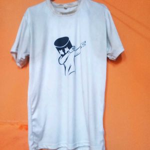 White Colour Boys T-shirt