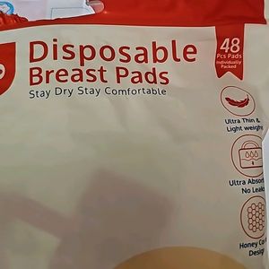 Luvlap Disposable Breast Pads(60) & Reusable New