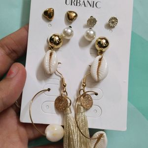 Pack Of 6 Earrings Set