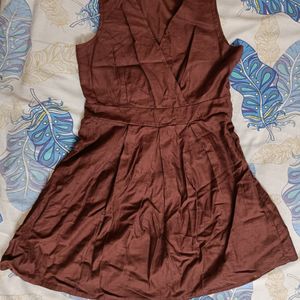 Zudio Pleated Dress (Worn Only Once)