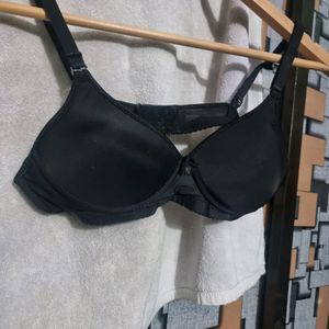 Black Comfy Padded Bra