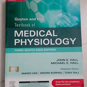 Guyton&Hall Physiological 1st year MBBS