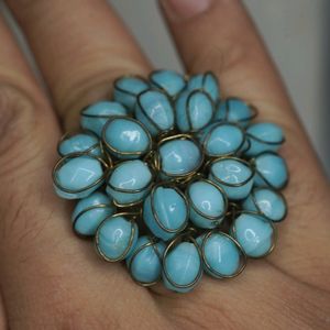 Pair Of Chunky Statement Rings