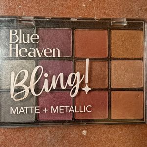 Blue Heaven Bling Matte+Metallic