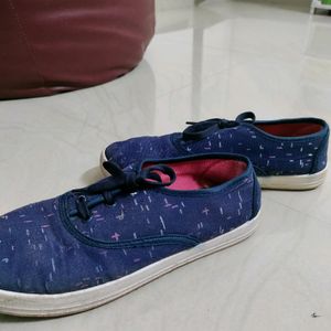 Navy Blue Casual Shoes/Sneakers For Women 👟