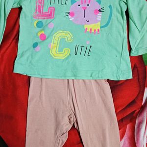 Combo Of baby Girl Clothes (6 To 12 Months)