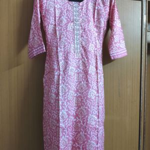 New Kurti Baby Pink