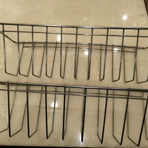 Stainless Steel Dish Or Plate Stand 10 Sections