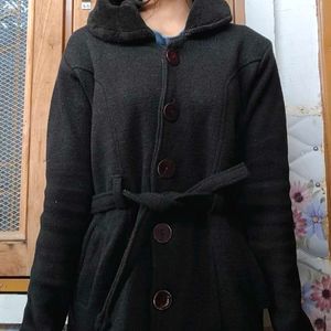 Black Woolen Coat