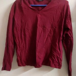 Vneck red Tshirt