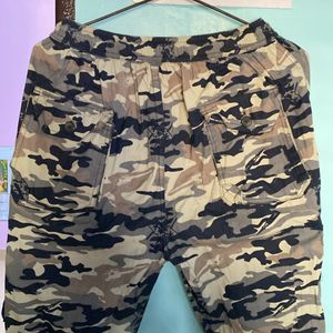 Fauji Print Trouser