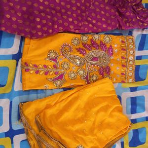 Punjabi Suit For Haldi Functions