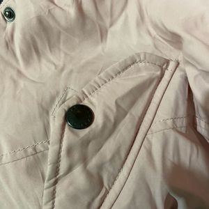 Winter Peach Color Jacket Overcoat