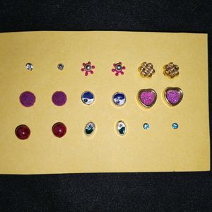 Earrings Combo Of 9