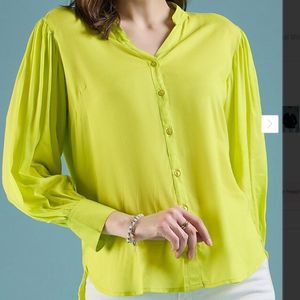 Yellow Classy Formal Yet Party Shirt