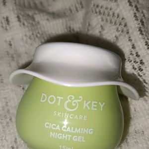 New Dot And Key Night Gel Cica Calming