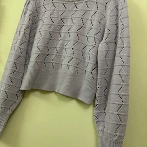 Lavender Winter Sweater