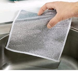 One-Sided Multipurpose Microfiber Cloths, Scrubber