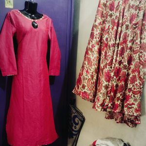 Beautiful Kurta With Lahnnga Set for Girls And Wom