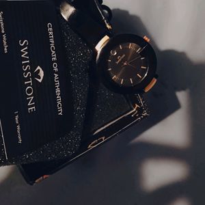 Swistone black edition Watch