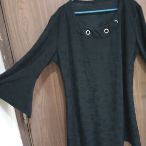 Sleek Black Shape Show Top