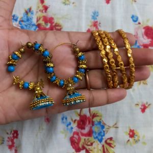 Bangles And Ear Rings