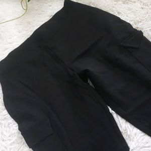 Black Track Pant