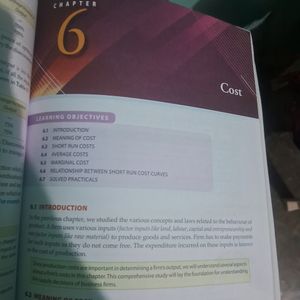 Class 11 Microeconomics Book