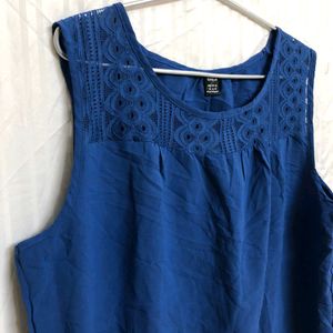 Shein Royal Blue Top