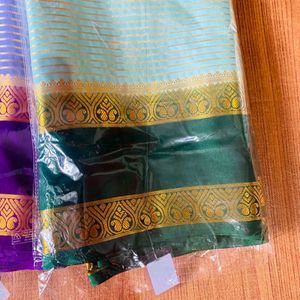 Semi Mysore Silk Saree