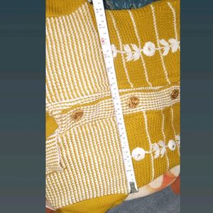 Mustard Colour Women's Sweater