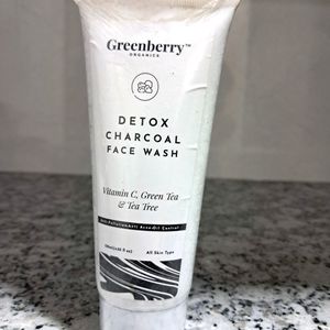 Greenberry Organics Detox Charcoal Face Wash