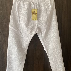 White Chiken Work Trousers