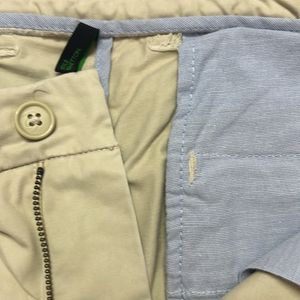 Khaki Colour Slim Fit Pant