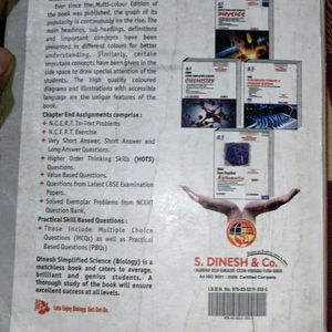 Dinesh Super Simplified Biology For Class 10th