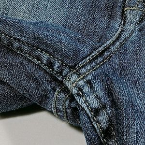 Men Blue Denim Pant