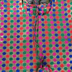 Beautiful Multi Colour Kurti Only 1 Time Used