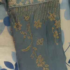 Party Wear Kurta Sharara Set