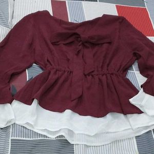 Burgundy Top