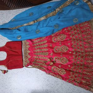 NEW LEHENGA STYLE GHAGRA GIRL/WOMEN