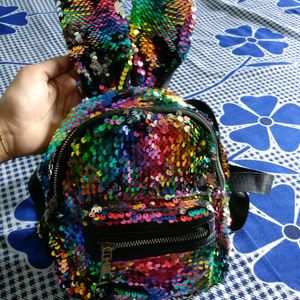 sequin backpack 🥰