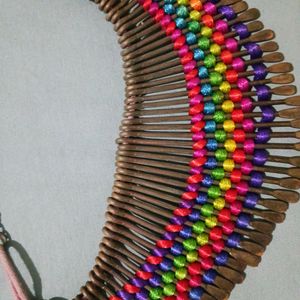 Multicolour Ethnic Necklace