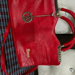 Purse Red In Colour