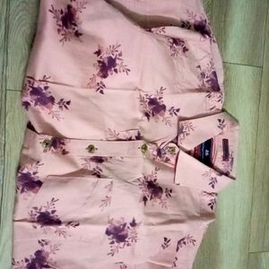 FLOWER PRINT MEN SHIRT