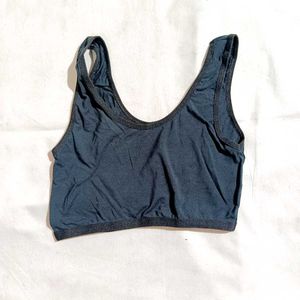 Black Sports Bra Blouse