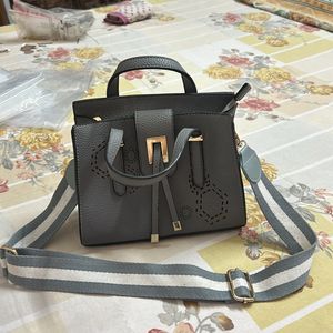 Grey Sling Bag