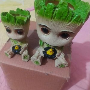 Combo Of 2 Beautiful Groot Faimily Flower Pot