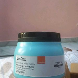 L'oreal Hair Spa Smoothing Cream Bath 490gm