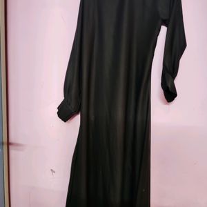 Abaya Black Color With Embroidery Work