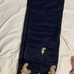 Neavy Blue Saree